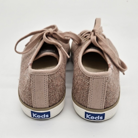 womens keds dream foam tan 50% brushed wool uppers size 9 - Picture 4 of 6